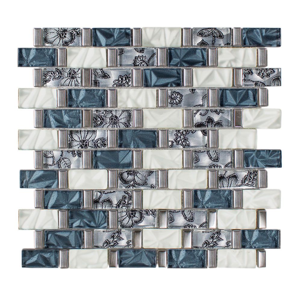 Brick 2,3 STELLINA-1  azul Glasmozaïek 