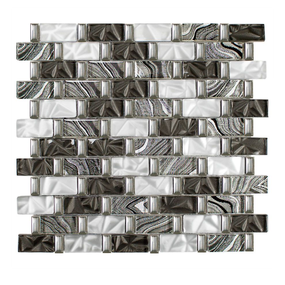 Brick 2,3 STELLINA-2  gris Glasmozaïek 