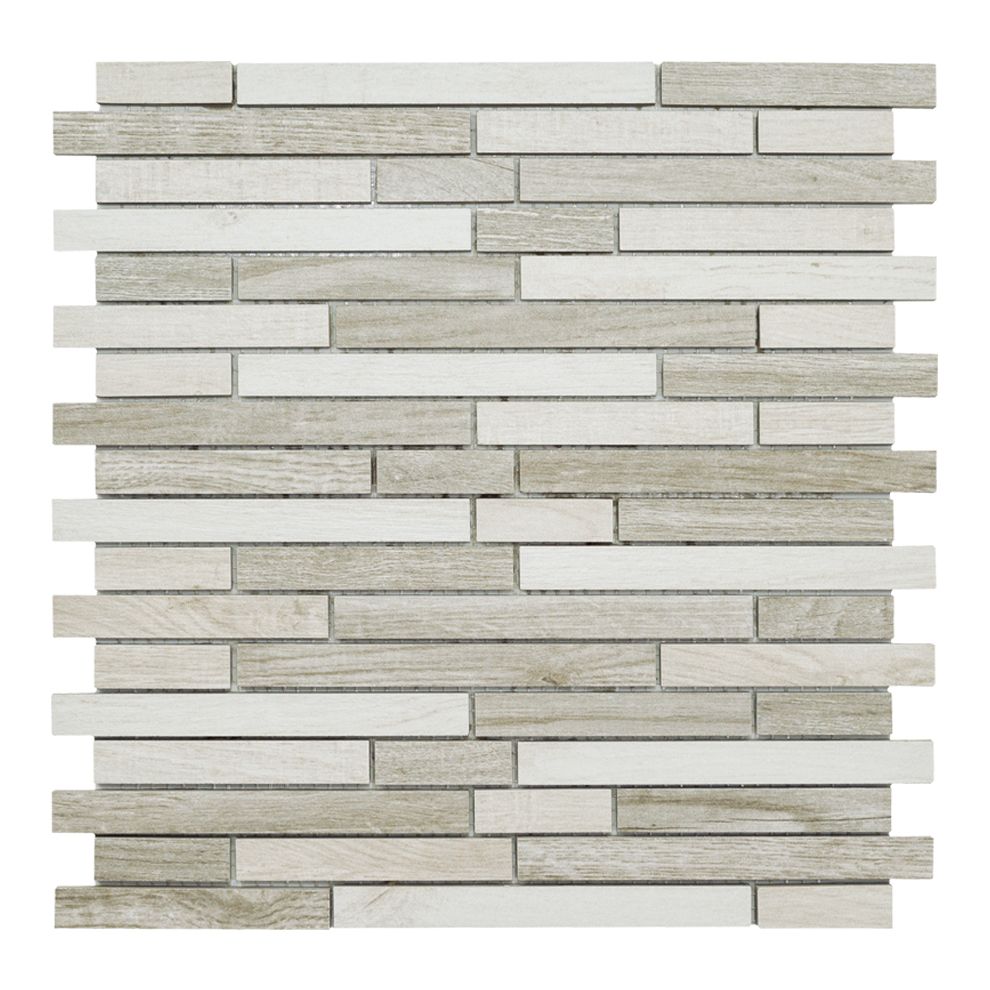 Mosaico BRICK WOOD-2  porcellanatomosaik