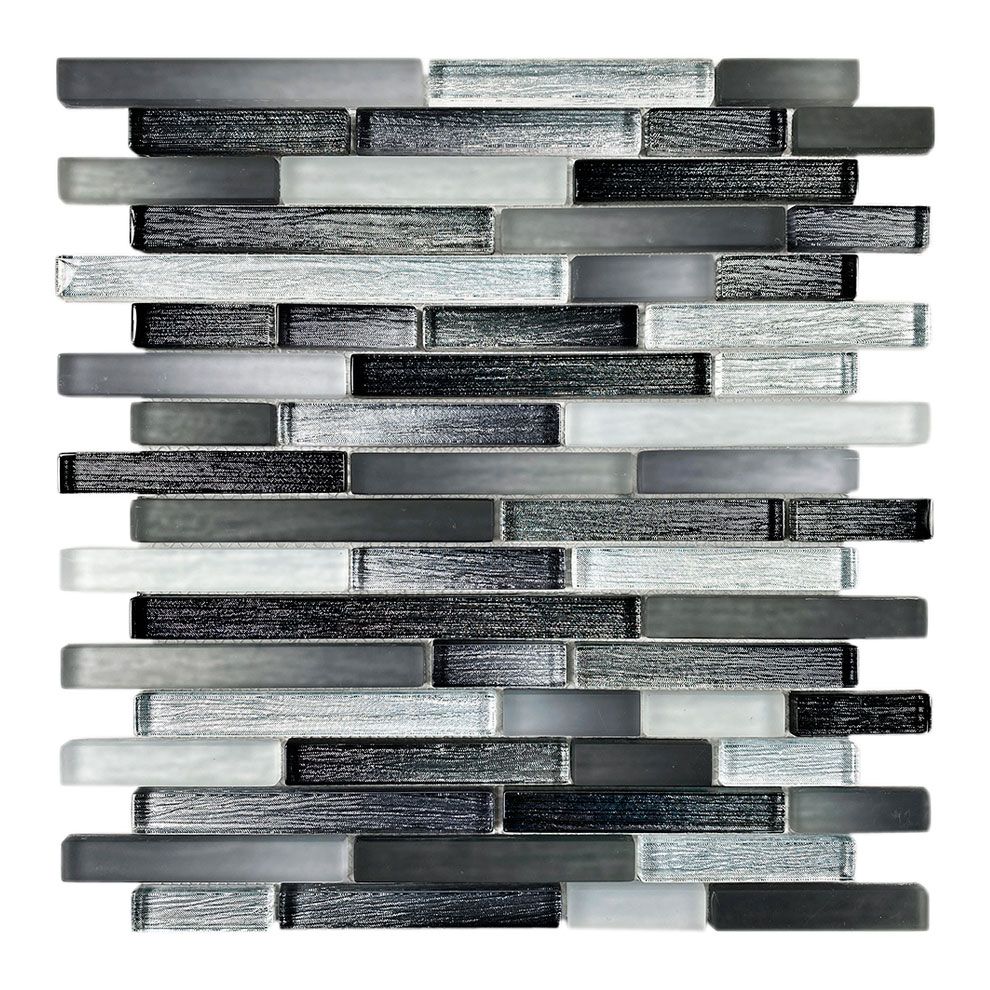 BRICK 1,5 LINO-1  nero Glasmozaïek 