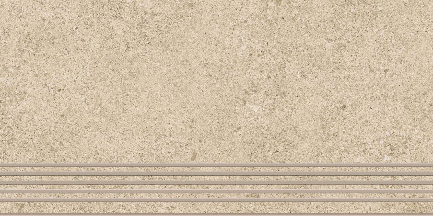 AUTHORITY beige traptrede mat, 30x60 cm, R10