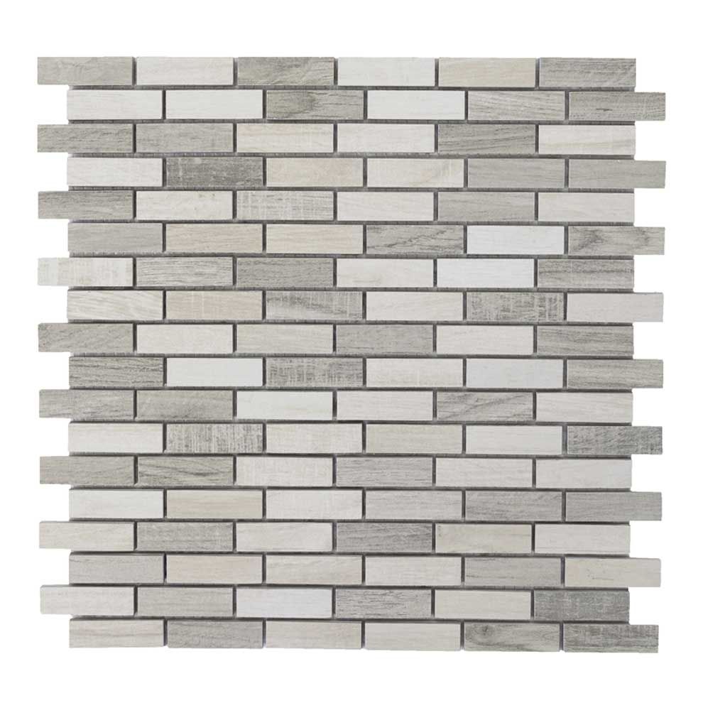Mosaico MATTONE WOOD-2  porcellanatomosaik