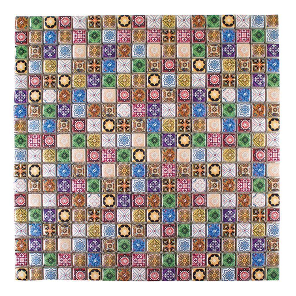 1,5x1,5 MONO-4  multicolore glasmozaïek