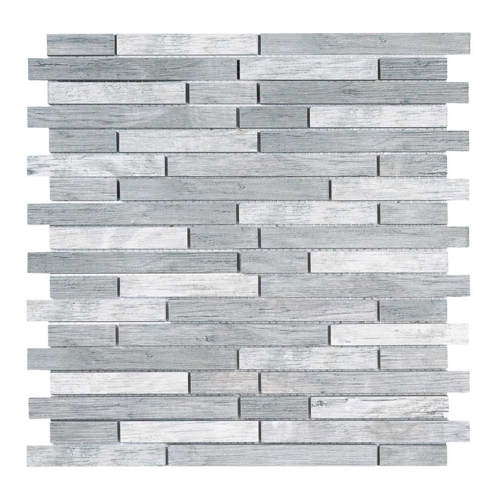 Mosaico BRICK VINTAGE-1 grigio porcellanatomosaik