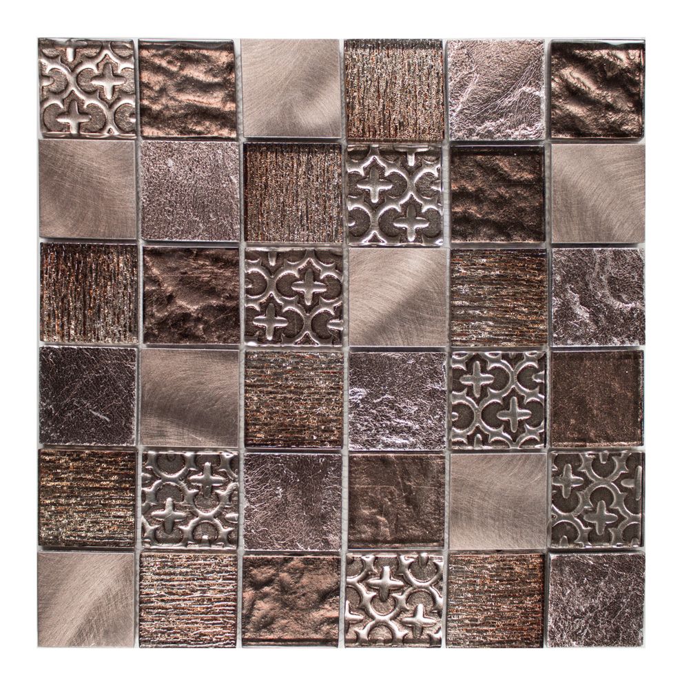 4.8x4.8 MIX-QBF bronzo Materiaal-Mix