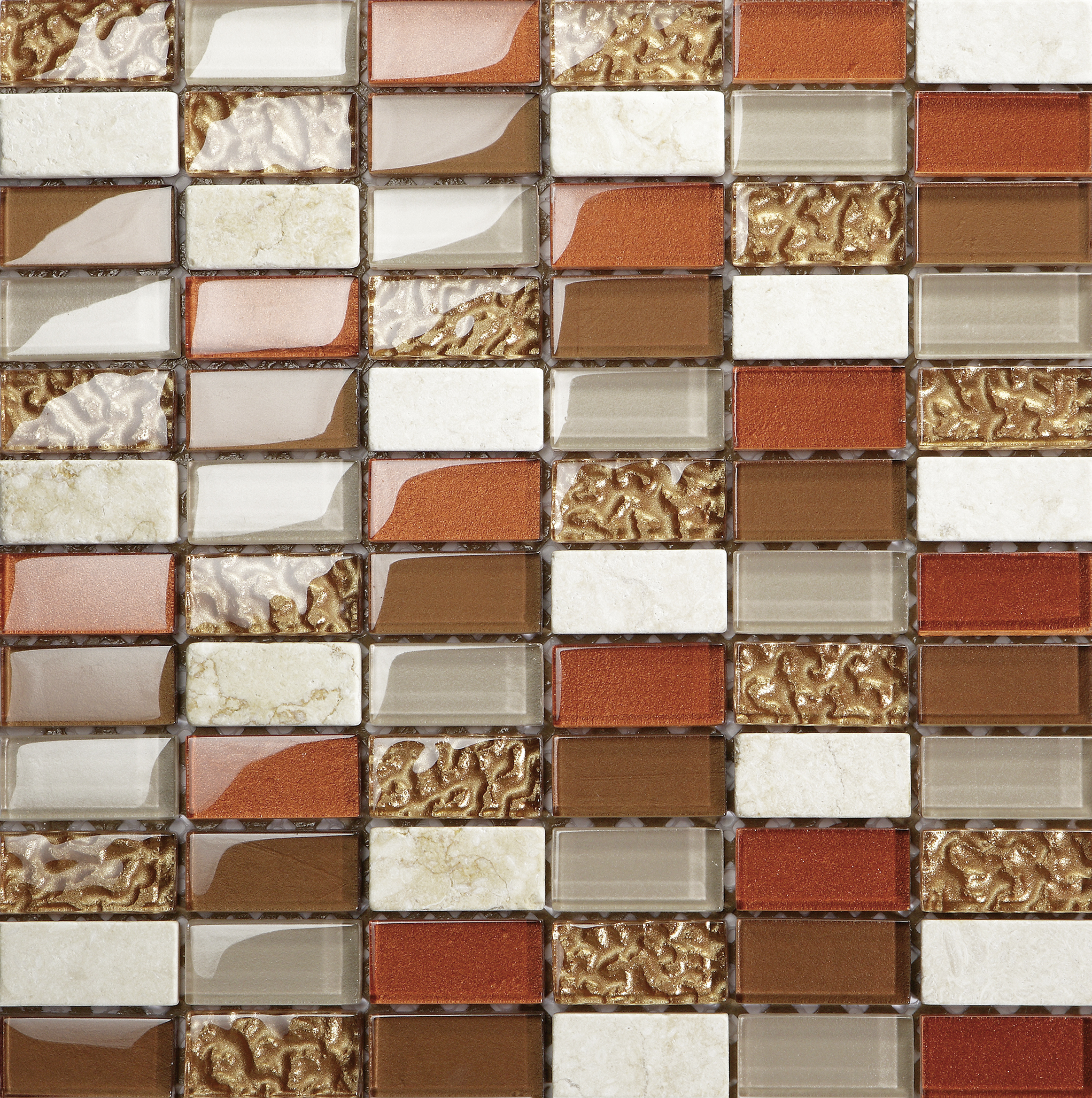 NEU-toroNTO rot/goud mix 2,3x4,8