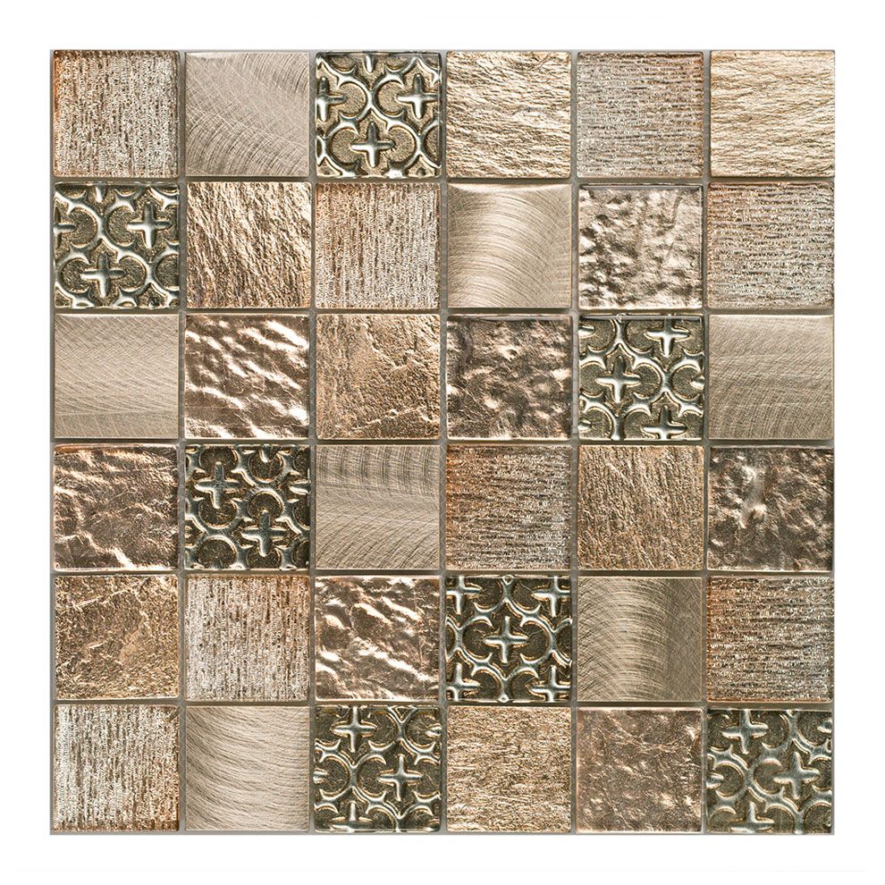 4,8x4,8 MIX-QOF  oro Materiaal-Mix