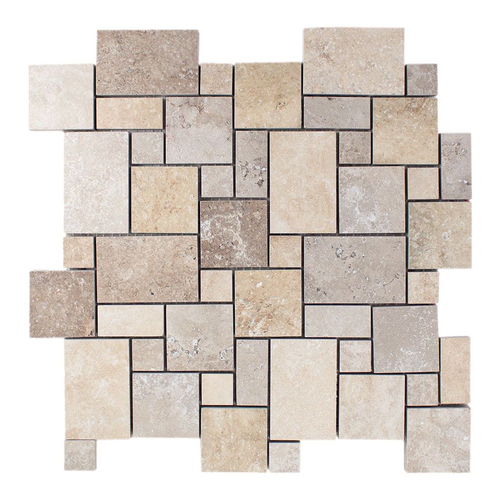 Mosaico OPUS TRAVERTINO  porcellanatomosaik
